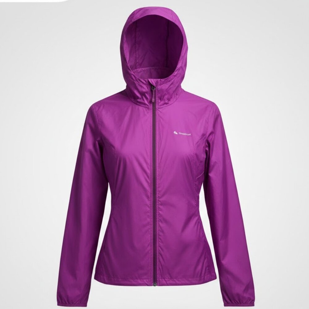 Decathlon Quechua Hiking Windbreaker Women's Size XS